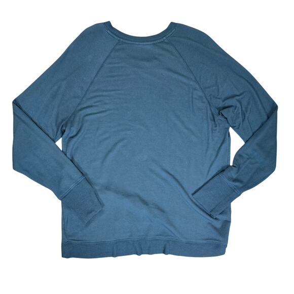 Athleta Criss Cross Sweatshirt - Color: Abyss (Blue) - Large - 489051 - Picture 4 of 5